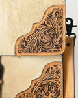 American Darling Hand Tooled Hair On Genuine Leather women bag western handbag purse