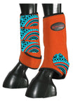 HILASON L M S Horse Front Leg Sport Boots| Printed Sport Boots| Horse Boots