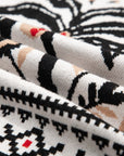 Selene Print Front Knit Cardigan