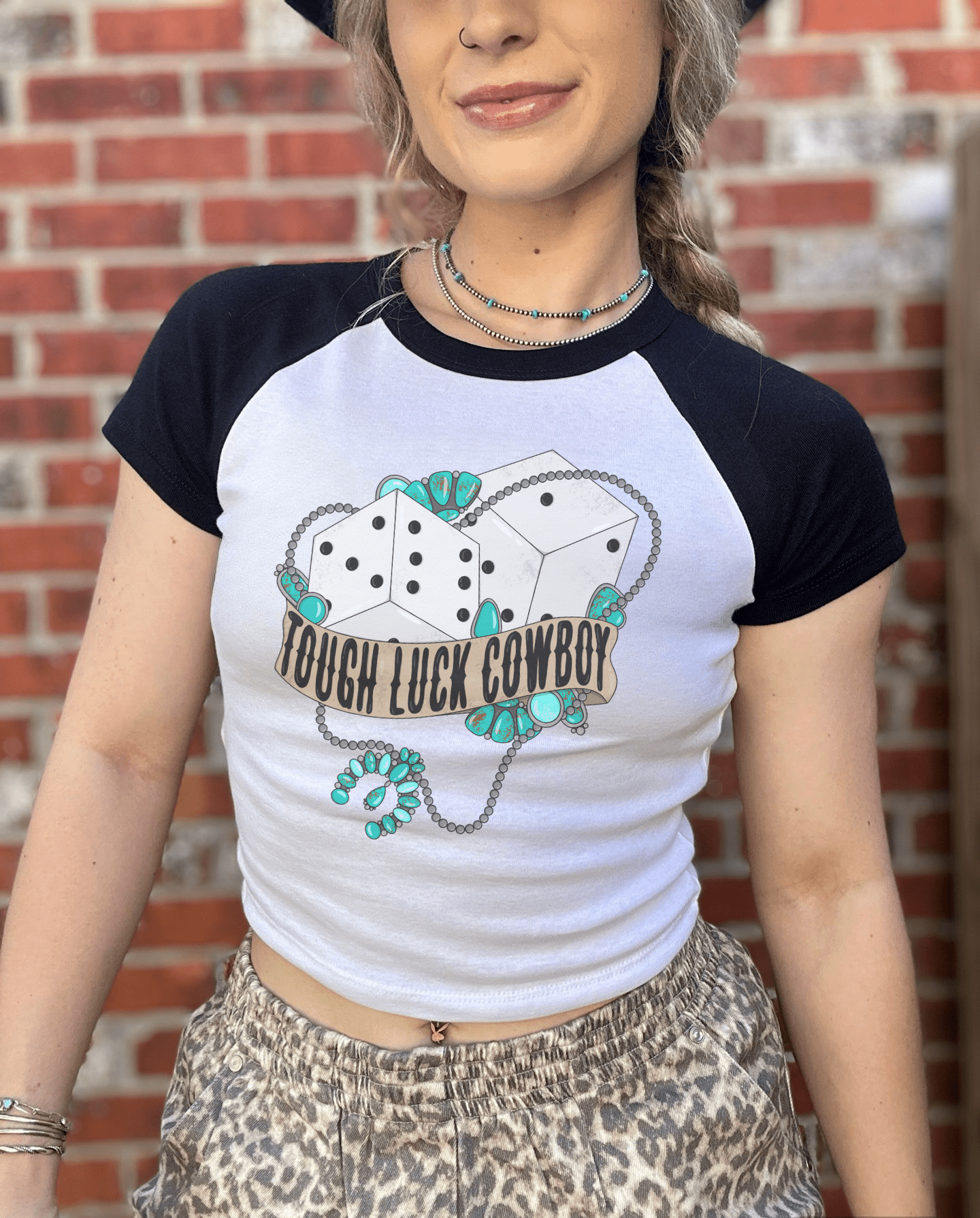 Tough Luck Cowboy Baby Tee