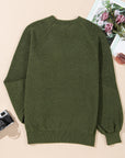 Maren Raglan Sleeve Pullover Sweater
