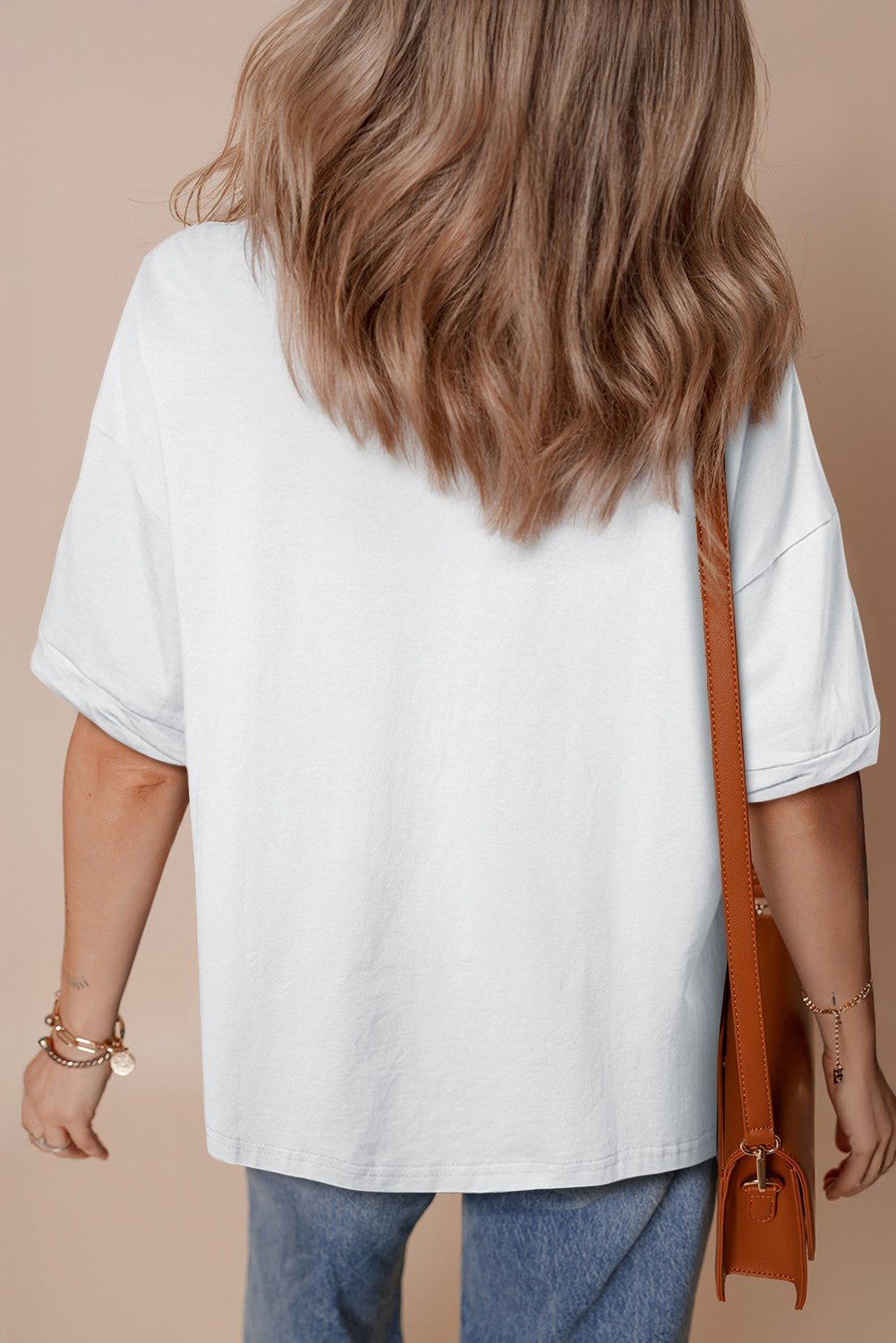 Stars &amp; stripes sequin Loose Tee