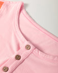Parker Sleeve Henley top Long Sleeve Top