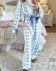 Stripe Bow and Star Lounge Set