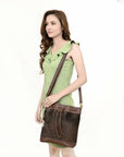 Ohlay Bags OHA109A Bucket Hair-On Genuine Leather Women Bag Western Handbag Purse