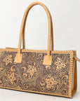 American Darling Hand Tooled Genuine Leather women bag western handbag purse
