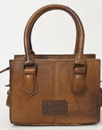 American Darling ADBG1452 Cross Body Hand Tooled Genuine Leather women bag western handbag purse