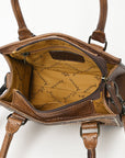American Darling ADBG1452 Cross Body Hand Tooled Genuine Leather women bag western handbag purse