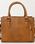 American Darling ADBG1453 Cross Body Hand Tooled Genuine Leather women bag western handbag purse