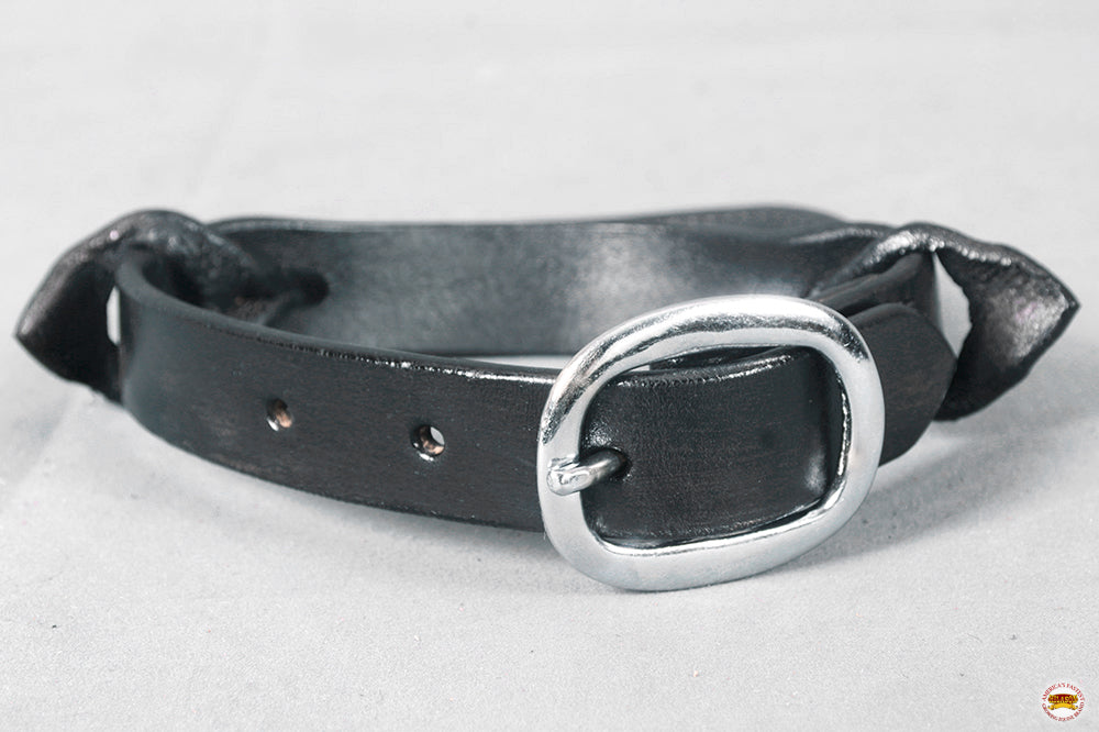 HILASON Horse Saddle Safety Leather Night Latch Adjustable Handle