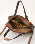American Darling ADBG1183A Crocodile Embossed Genuine Leather women bag western handbag purse