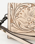 American Darling Clutch Hand Tooled Genuine Leather women bag western handbag purse