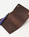 American Darling Clutch Hand Tooled Genuine Leather women bag western handbag purse