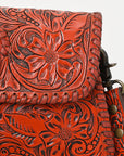 American Darling Wallet Hand Tooled Genuine Leather women bag western handbag purse