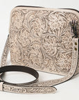 American Darling Cross Body Hand Tooled Genuine Leather women bag western handbag purse