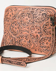 American Darling Cross Body Hand Tooled Genuine Leather women bag western handbag purse