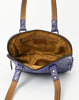 American Darling Tote Hand Tooled Genuine Leather women bag western handbag purse