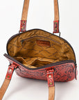 American Darling Tote Hand Tooled Genuine Leather women bag western handbag purse