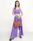 American Darling Tote Hand Tooled Genuine Leather women bag western handbag purse