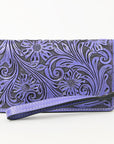 American Darling Clutch Hand Tooled Genuine Leather women bag western handbag purse