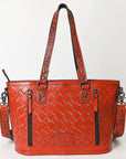 American Darling Tote Hand Tooled Genuine Leather women bag western handbag purse