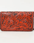 American Darling Clutch Hand Tooled Genuine Leather Women Bag Western Handbag Purse