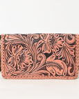 American Darling Clutch Hand Tooled Genuine Leather Women Bag Western Handbag Purse