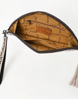 American Darling Clutch Hand Tooled Genuine Leather Women Bag Western Handbag Purse