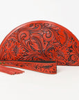 American Darling Clutch Hand Tooled Genuine Leather Women Bag Western Handbag Purse