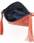 American Darling Hand Tooled Genuine Leather Women Bag Western Handbag Purse
