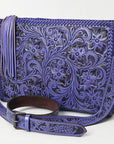 American Darling Hand Tooled Genuine Leather Women Bag Western Handbag Purse