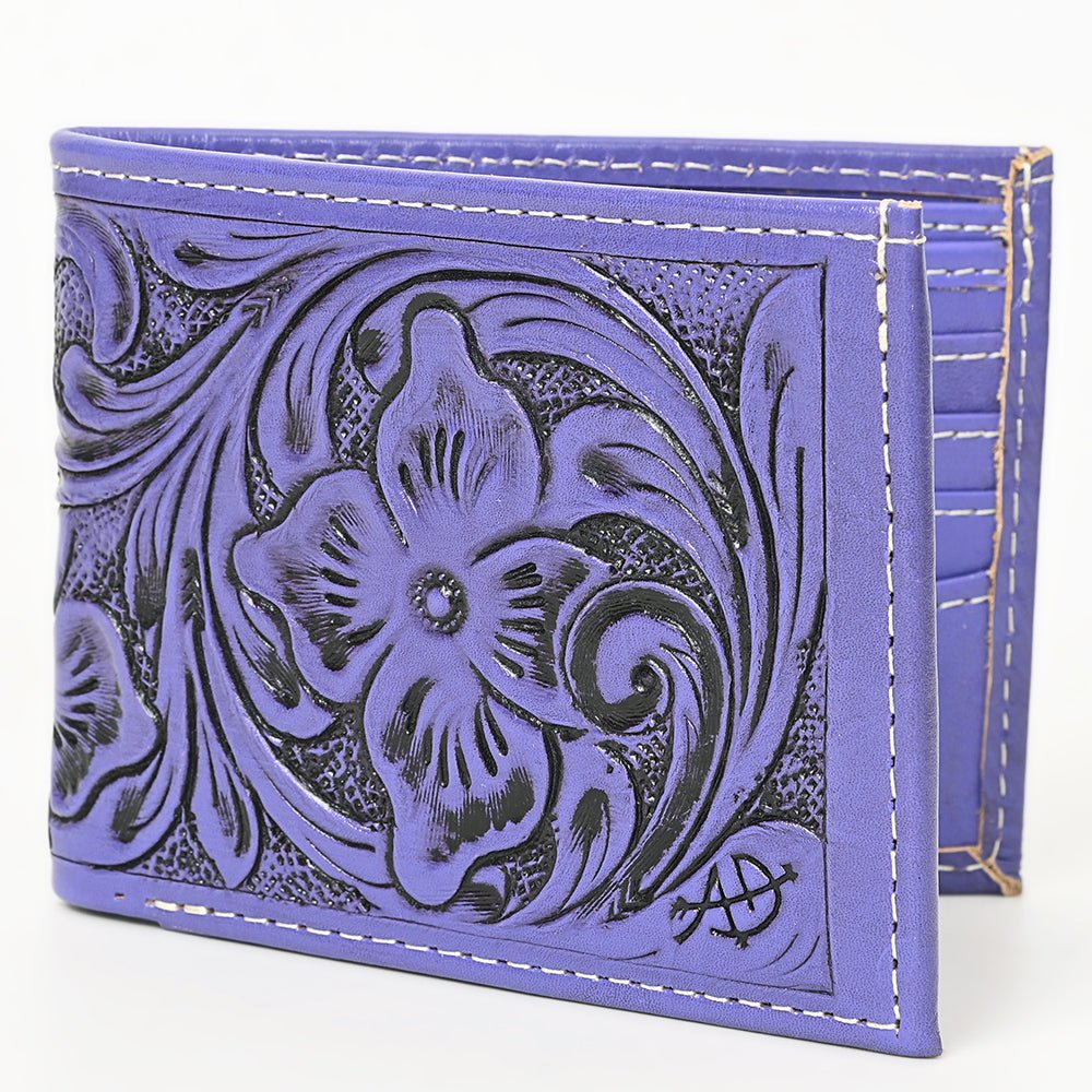 American Darling Wallet Hand Tooled Genuine Leather Women Bag Western Handbag Purse