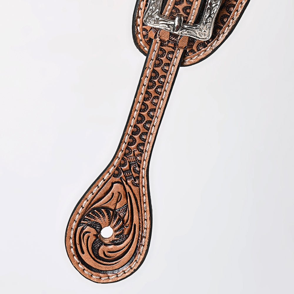 Durable Handcrafted PremiumLeather Spur Straps For Women Western Riding Show Rodeo