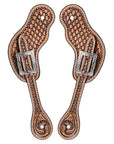 Durable Handcrafted PremiumLeather Spur Straps For Women Western Riding Show Rodeo