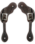 Durable Handcrafted PremiumLeather Spur Straps For Women Western Riding Show Rodeo