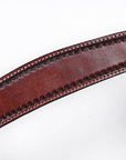 Bar H Equine Western Leather Headstall & Breast Collar Dark Brown