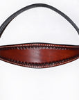 Bar H Equine Western Leather Headstall & Breast Collar Dark Brown