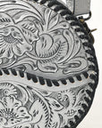 American Darling Canteen Hand Tooled Genuine Leather Women Bag Western Handbag Purse