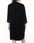 American Darling ADDR006 100% Cotton Denim Women Shirt Jacket Dress Ladies Girl Top Black