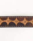 BAR H EQUINE Western Genuine Leather Men And Women Belt