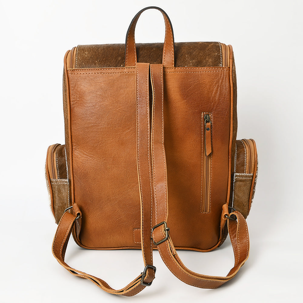 Ohlay Bags OHG179 Western Women &amp; Man Hair-on Genuine Leather BACKPACK Bag