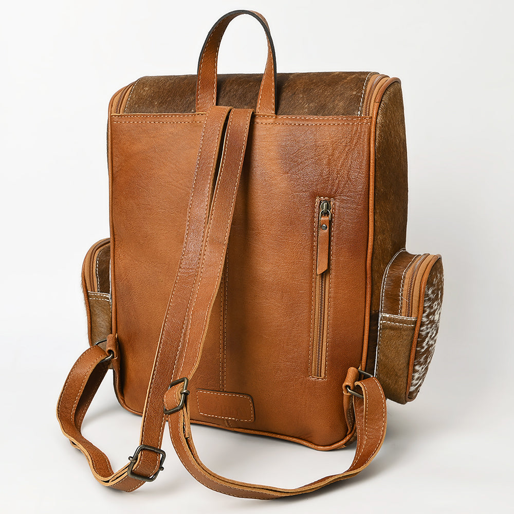 Ohlay Bags OHG179 Western Women &amp; Man Hair-on Genuine Leather BACKPACK Bag