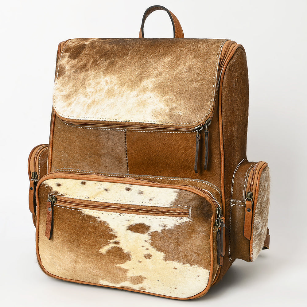 Ohlay Bags OHG179 Western Women &amp; Man Hair-on Genuine Leather BACKPACK Bag