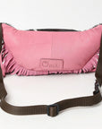 Ohlay Bags OHG186B FANNY PACK Hair-on Genuine Leather women bag western handbag purse