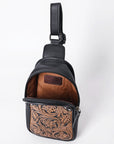 Ohlay Bags OHG188A Sling Hand Tooled Genuine Leather Women Bag Western Handbag Purse