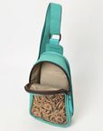 Ohlay Bags OHG188B Sling Hand Tooled Genuine Leather Women Bag Western Handbag Purse