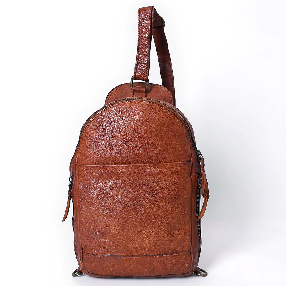 Spaghetti Western  Sling Vintage Genuine Leather Women Bag Western Handbag Purse