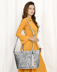 American Darling Tote Hand Tooled Genuine Leather Women Bag Western Handbag Purse