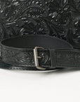 Clutch Hand Tooled Genuine Leather women bag western handbag purse