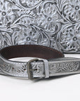 Clutch Hand Tooled Genuine Leather women bag western handbag purse